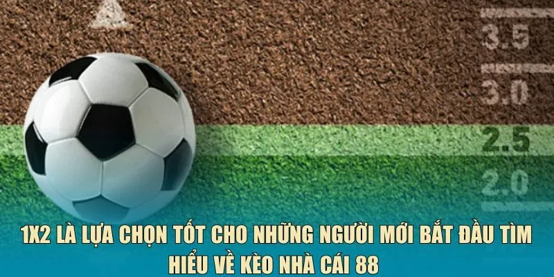 1X2 là lựa chọn tốt cho những người mới bắt đầu tìm hiểu về kèo nhà cái 88